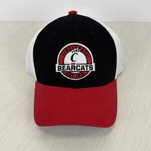 Cincinnati Bearcats Snapback Hat Trucker Mesh‎ Black Red Cap Captivating NWT
